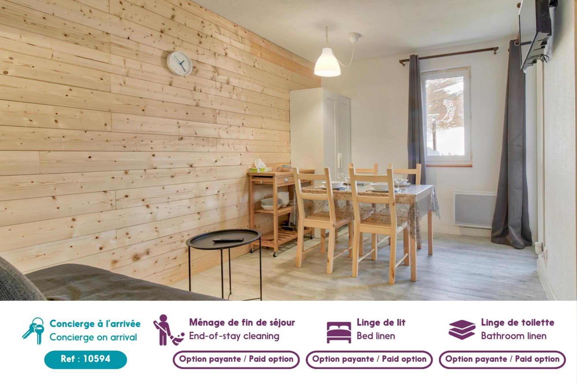Residence Les Gourgs Blancs - 80M Des Pistes Génos Εξωτερικό φωτογραφία